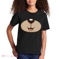 Bear Smiling Face Kids T-Shirt thumb 2