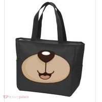 Bear Smiling Face Tote Bag thumb 3