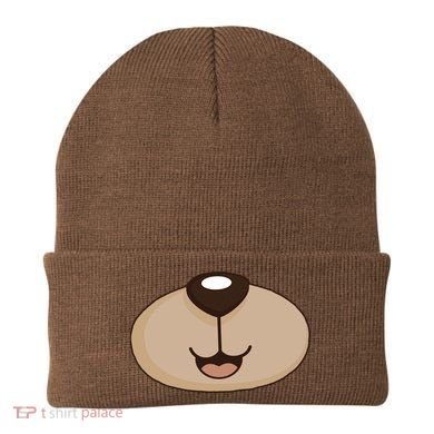 Bear Smiling Face Beanie