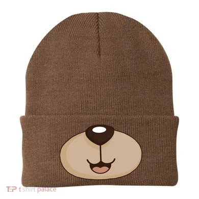 Bear Smiling Face Beanie