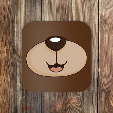 Bear Smiling Face Coaster