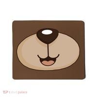 Bear Smiling Face Mousepad thumb 0