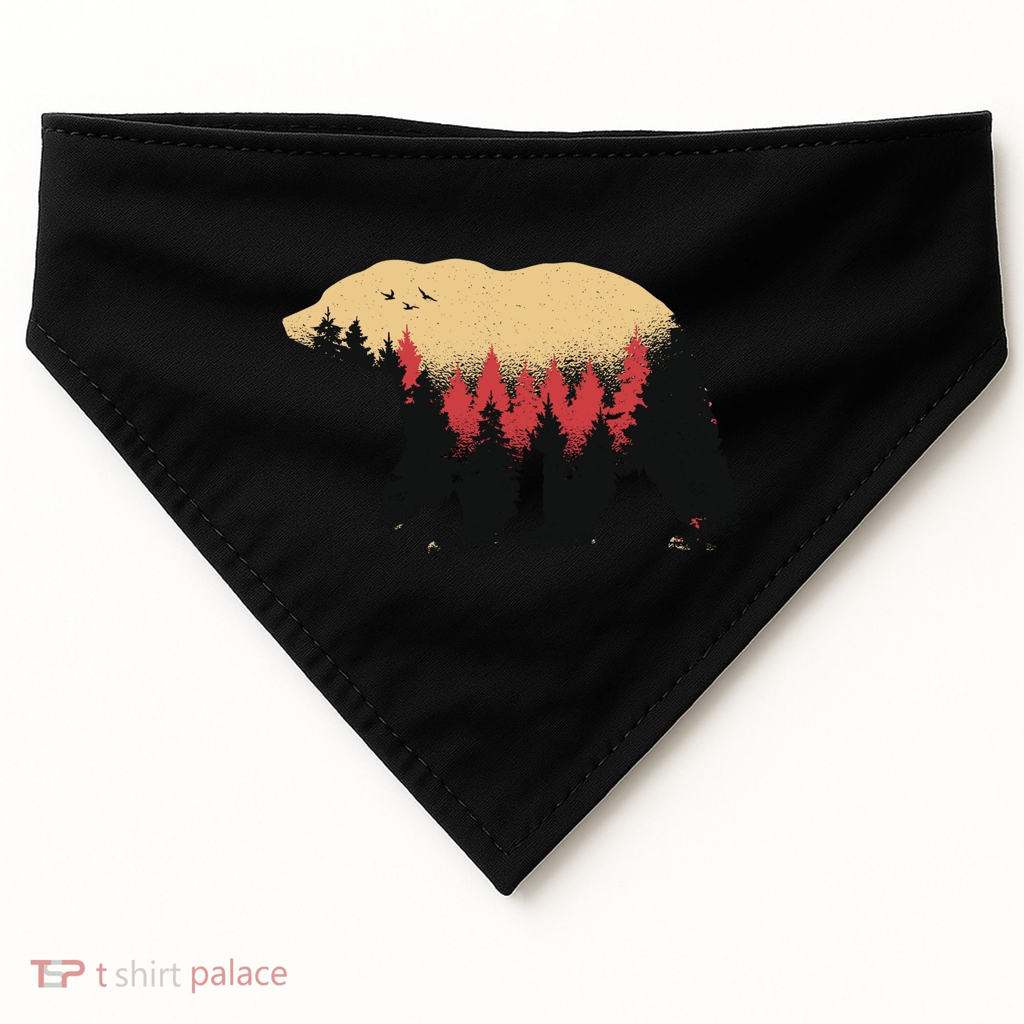 Bear Trees USA-Made Doggie Bandana