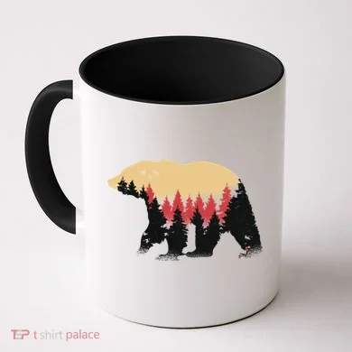 Bear Trees Coffee Mug