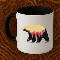 Bear Trees Coffee Mug thumb 2