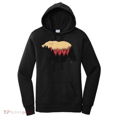 Bear Trees Women's Hoodie