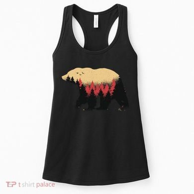 Bear Trees Women's Tank Top