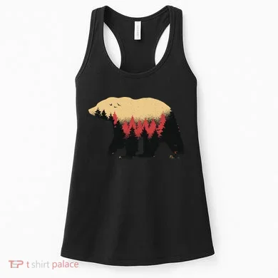 Bear Trees Women's Tank Top
