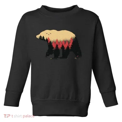 Bear Trees Toddler Sweatshirt
