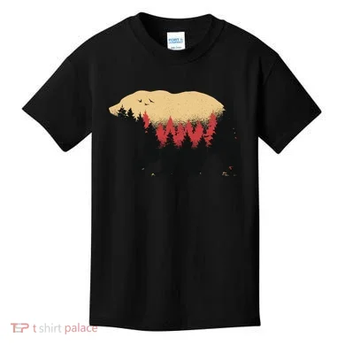 Bear Trees Kids T-Shirt
