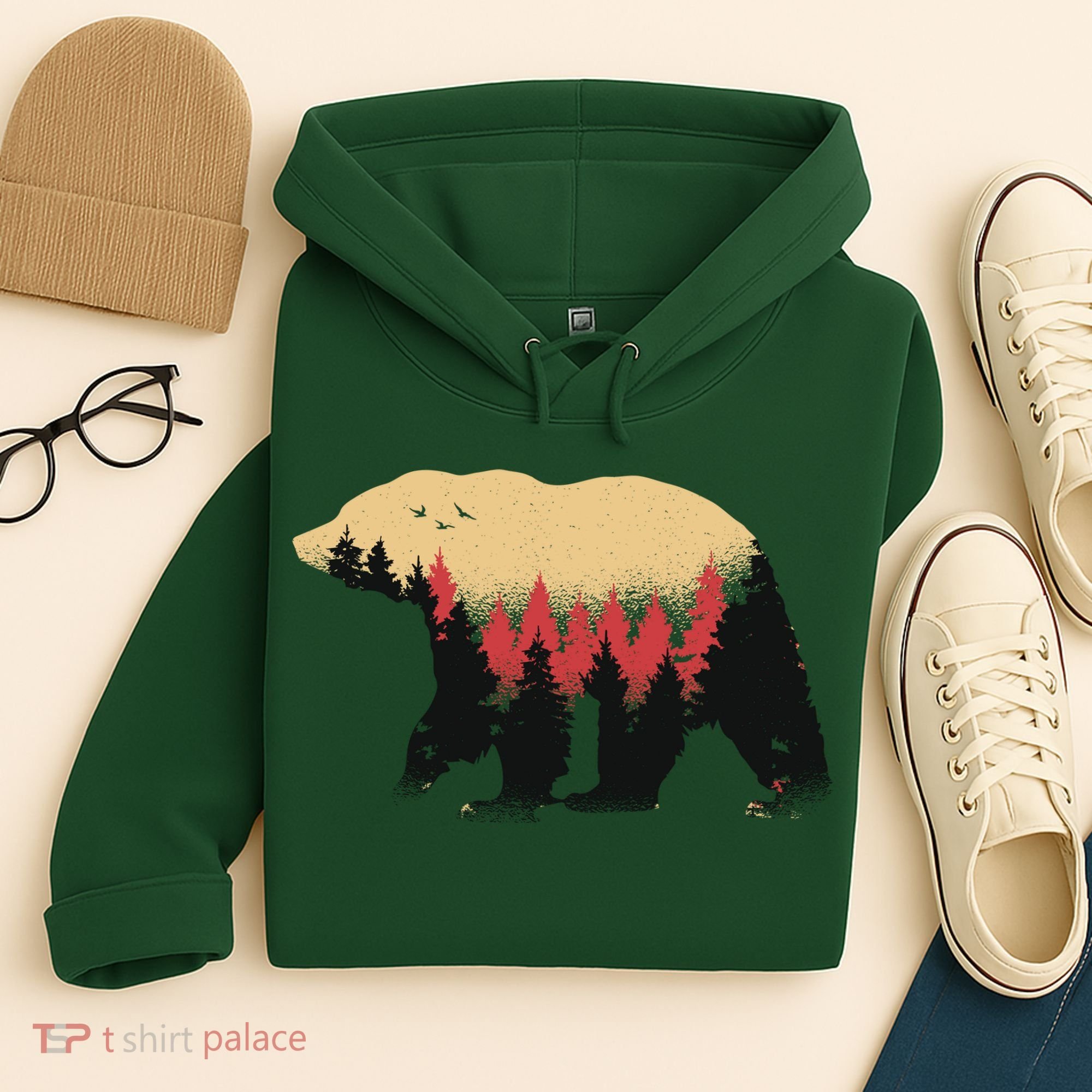 Bear Trees Hoodie