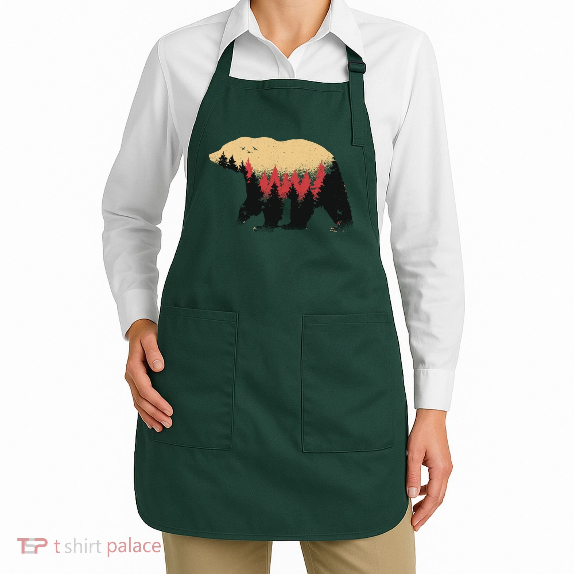 Bear Trees Apron
