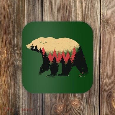 Bear Trees Coaster