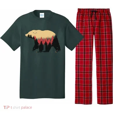 Bear Trees Pajama Set