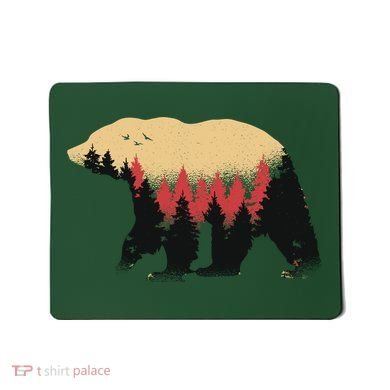 Bear Trees Mousepad