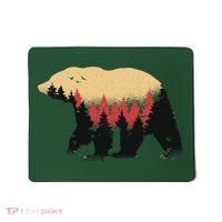 Bear Trees Mousepad thumb 0