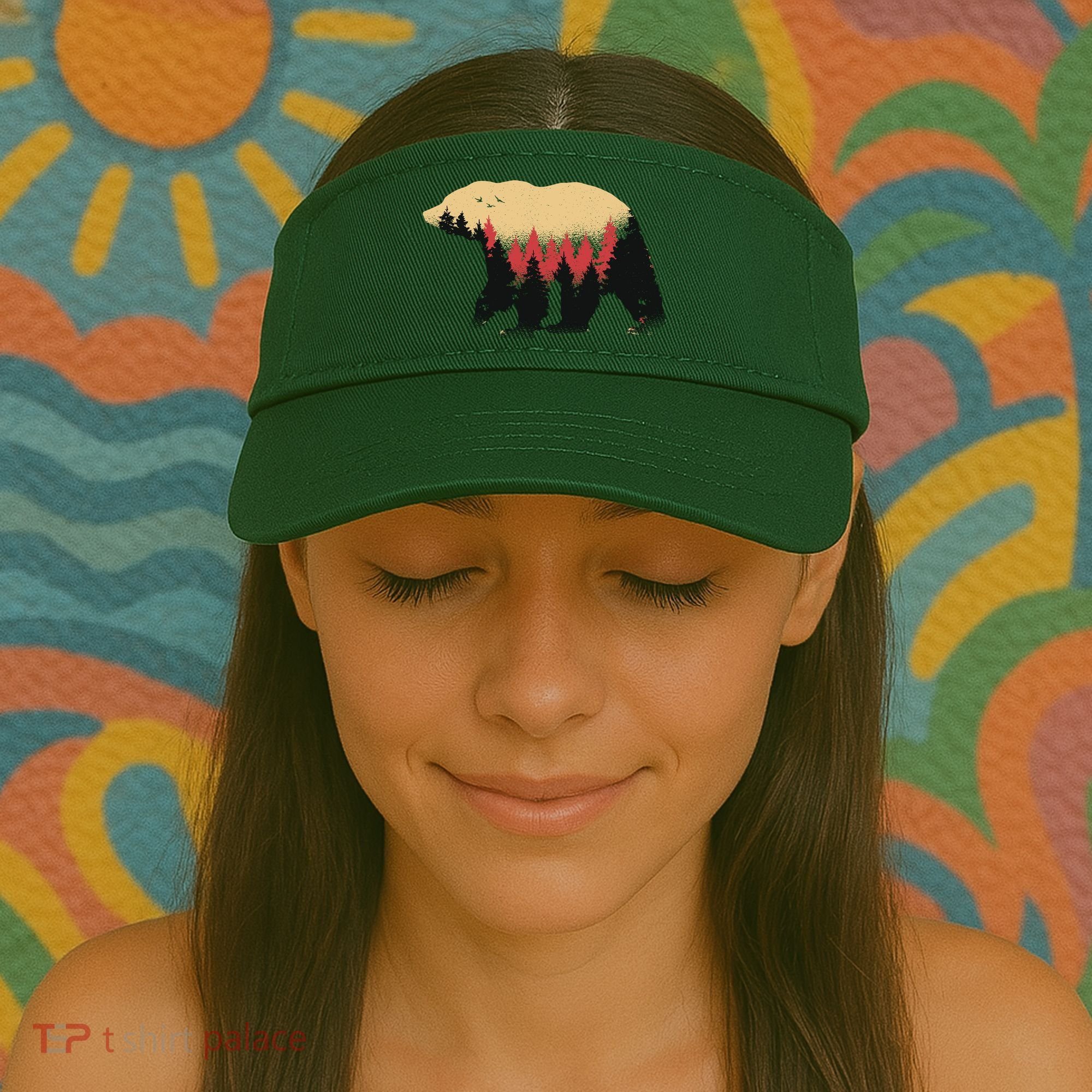 Bear Trees Visor