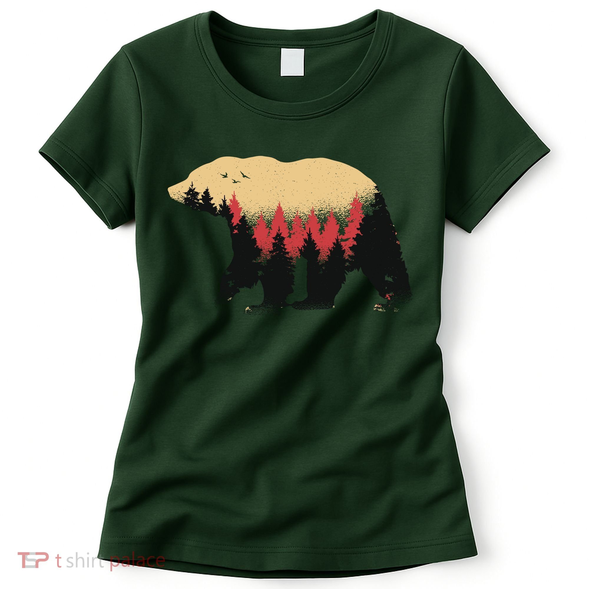 Bear Trees Women's T-Shirt