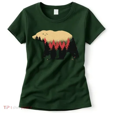 Bear Trees Women's T-Shirt