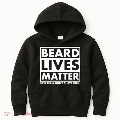 Beard Lives Matter Kids Hoodie