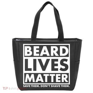 Beard Lives Matter Tote Bag