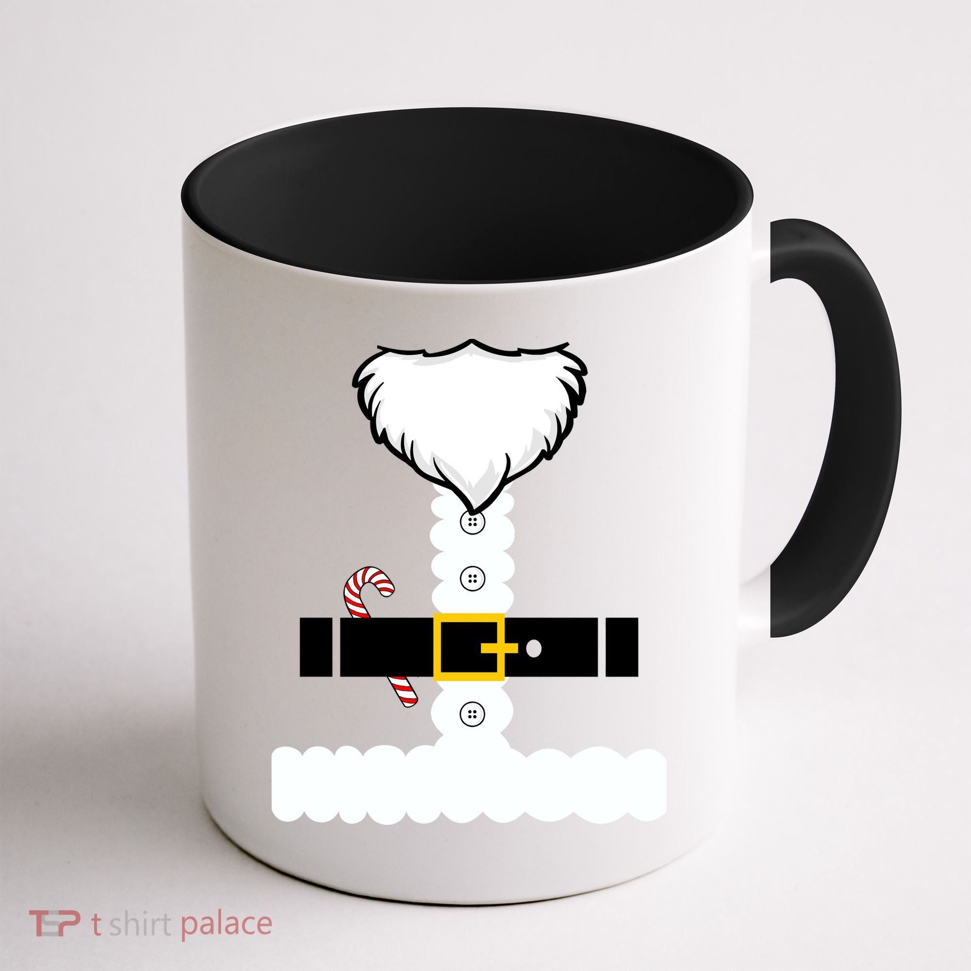 Beard Santa Claus Costume Suit Coffee Mug