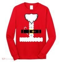 Beard Santa Claus Costume Suit Long Sleeve Shirt thumb 0