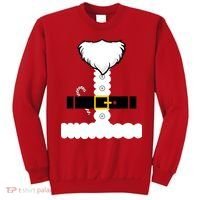 Beard Santa Claus Costume Suit Sweatshirt thumb 0