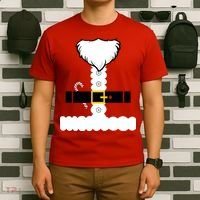 Beard Santa Claus Costume Suit T-Shirt thumb 6