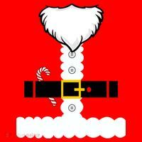 Beard Santa Claus Costume Suit Polo thumb 2