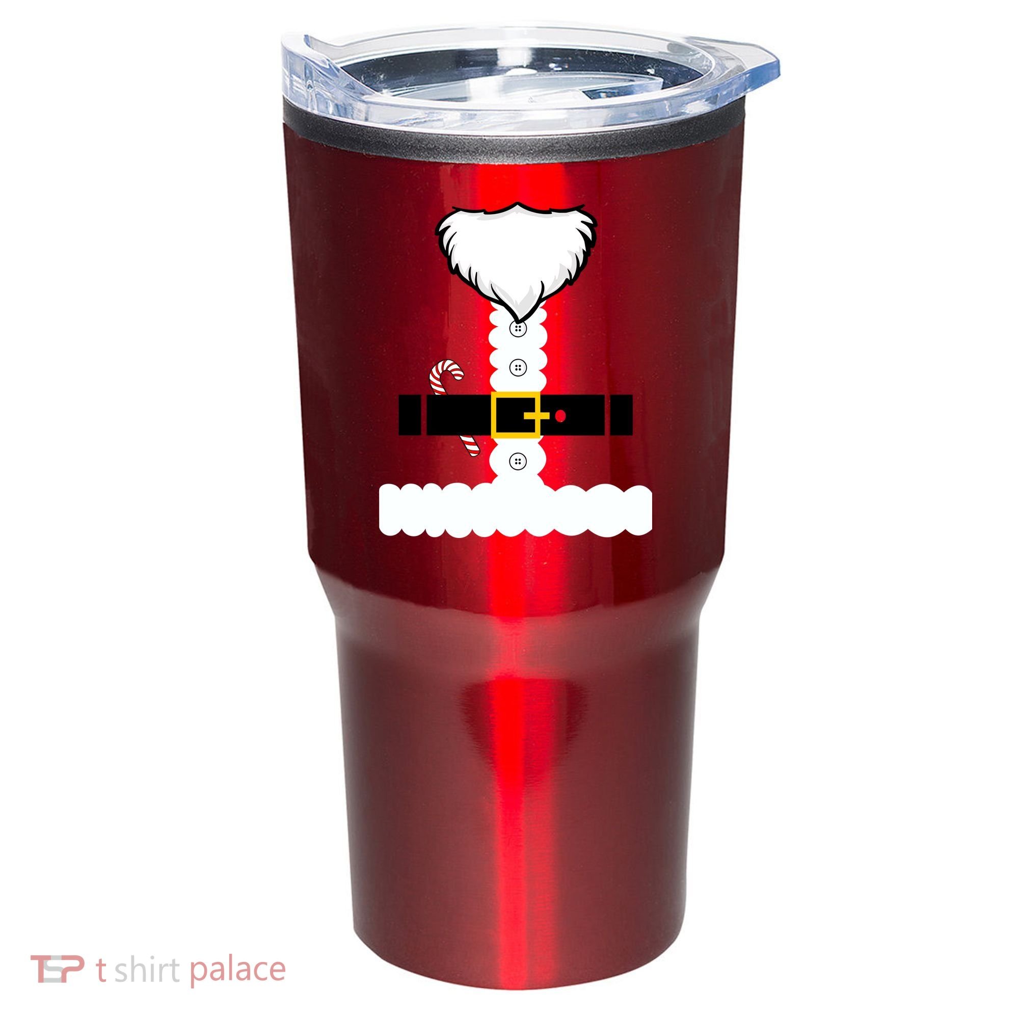 Beard Santa Claus Costume Suit Tumbler
