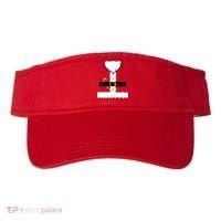Beard Santa Claus Costume Suit Visor thumb 0