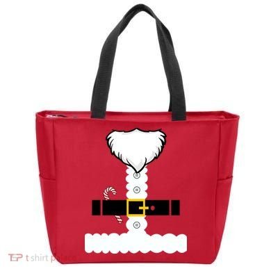 Beard Santa Claus Costume Suit Tote Bag