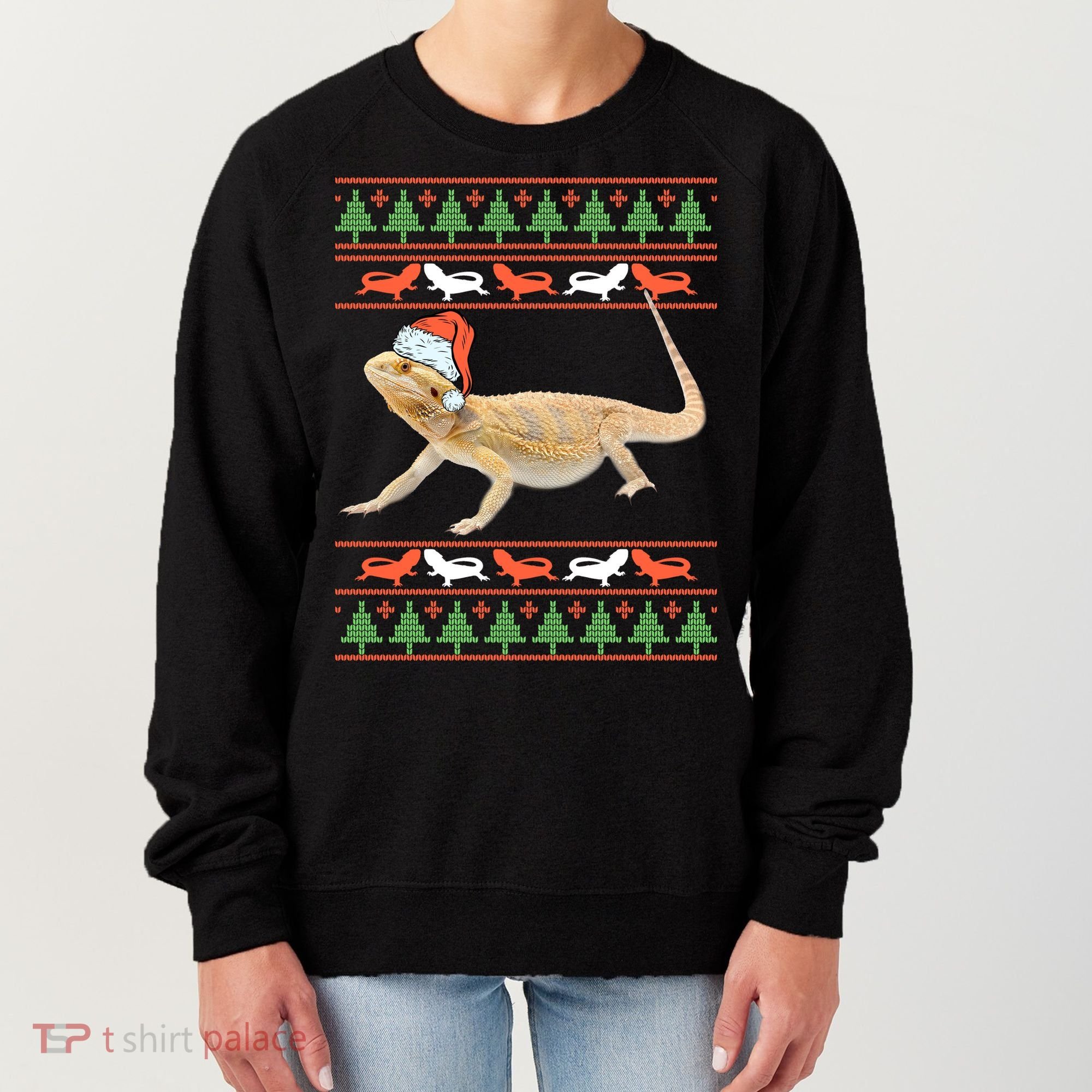 Bearded Dragon Christmas Women's Sweatshirt