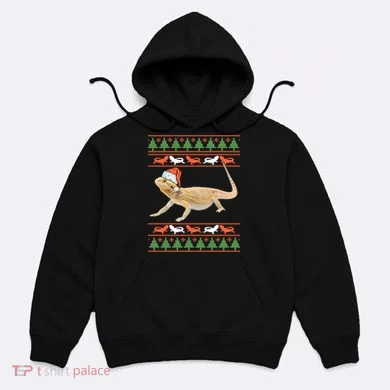 Bearded Dragon Christmas Hoodie
