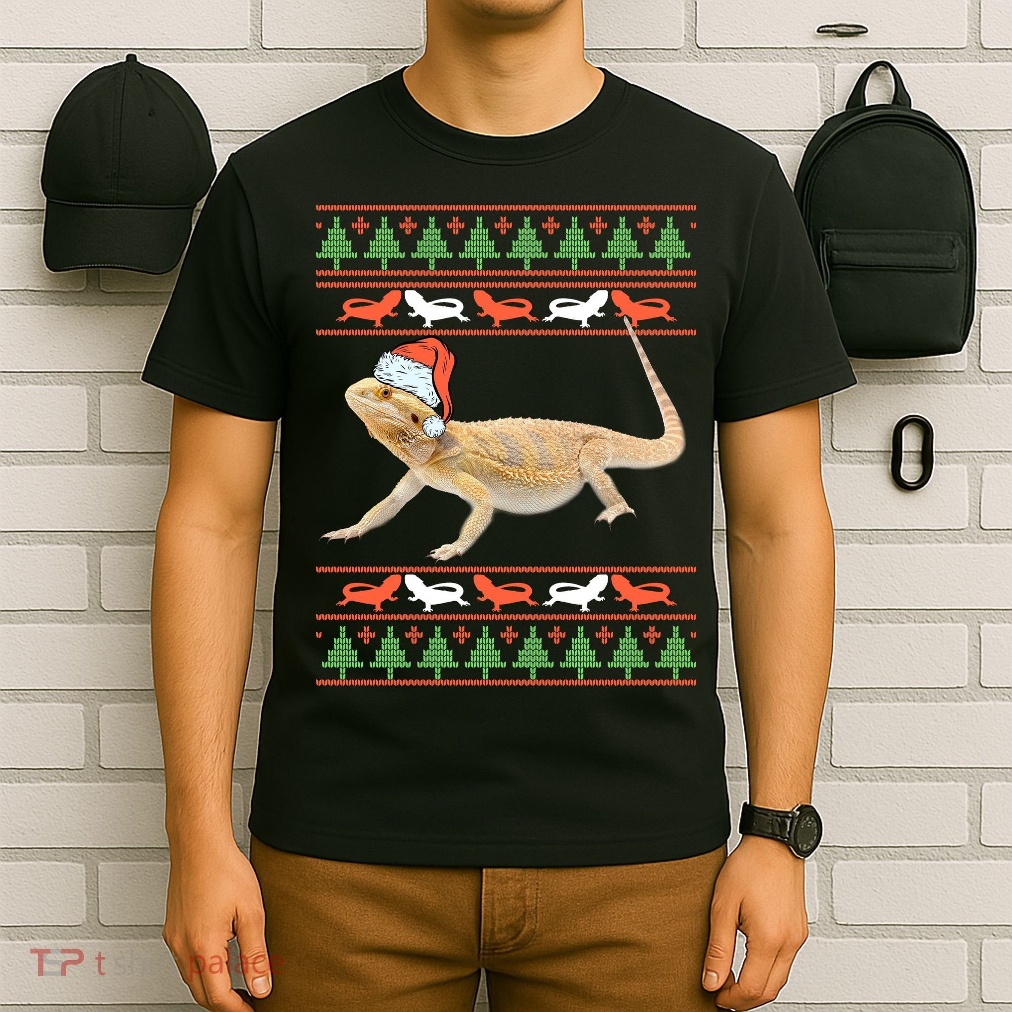 Bearded Dragon Christmas T-Shirt