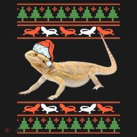 Bearded Dragon Christmas T-Shirt thumb 7