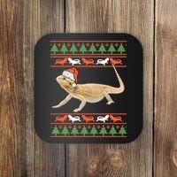 Bearded Dragon Christmas Coaster thumb 0