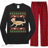 Bearded Dragon Christmas Long Sleeve Pajama Set thumb 0