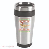 Bearded Dragon Christmas 16oz Travel Tumbler thumb 0