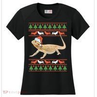 Bearded Dragon Christmas Women's Cooling Performance Crew T-Shirt thumb 0