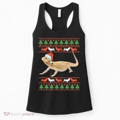Bearded Dragon Christmas Women's Tank Top