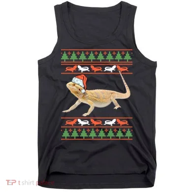 Bearded Dragon Christmas Tank Top