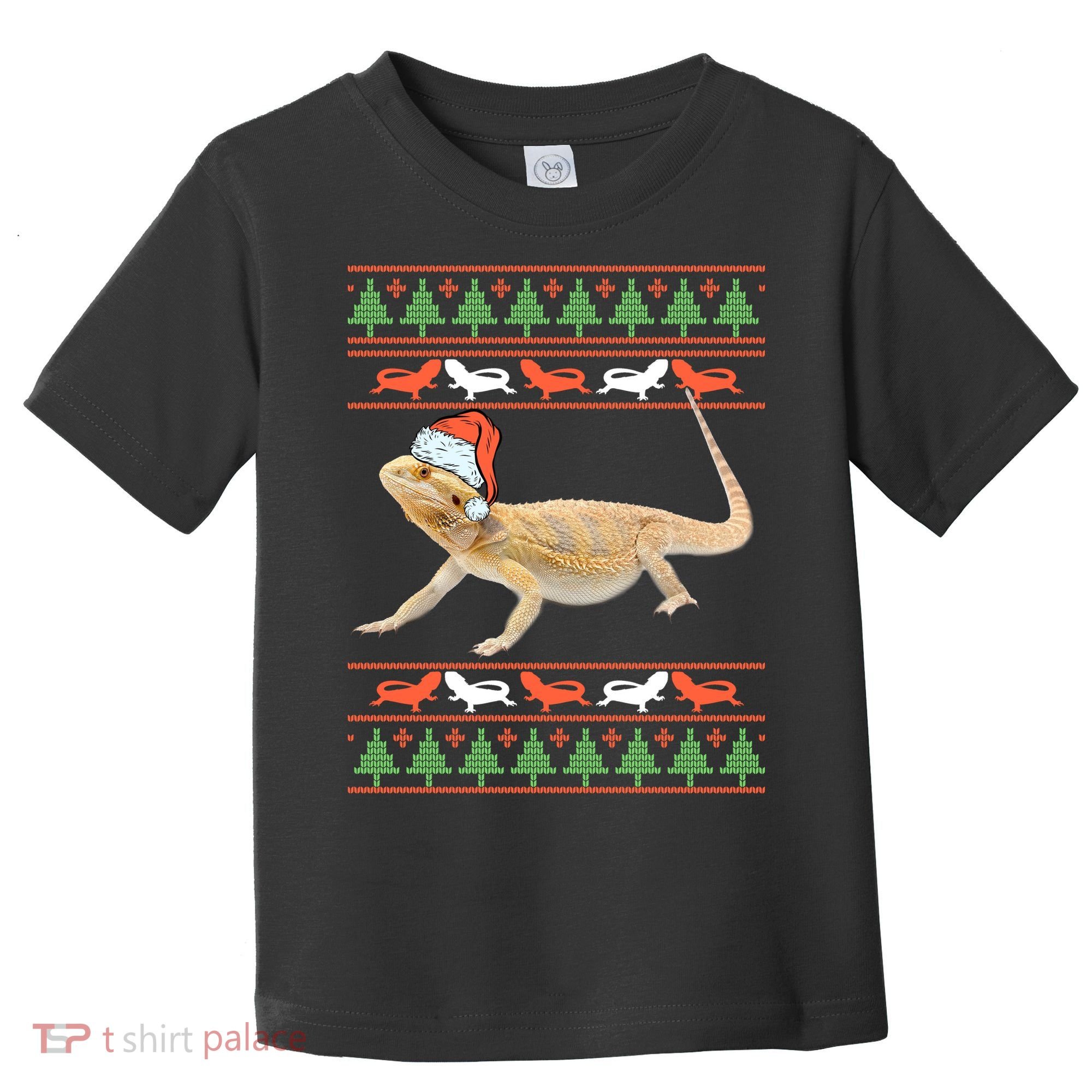 Bearded Dragon Christmas Toddler T-Shirt