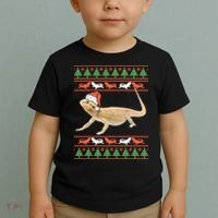 Bearded Dragon Christmas Toddler T-Shirt thumb 2