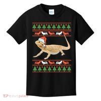 Bearded Dragon Christmas Kids T-Shirt thumb 0