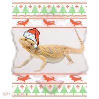 Bearded Dragon Christmas Ceramic Ornament thumb 2
