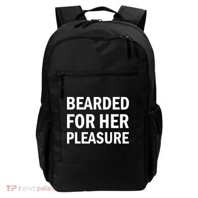 Bearded For Her Pleasure Backpack