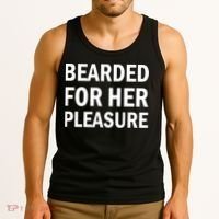 Bearded For Her Pleasure Tank Top thumb 3