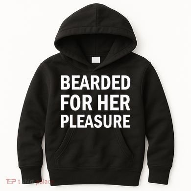 Bearded For Her Pleasure Kids Hoodie